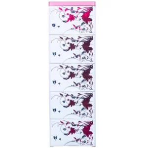 RFL Wardrobe Single 5D KD Elegant Pink