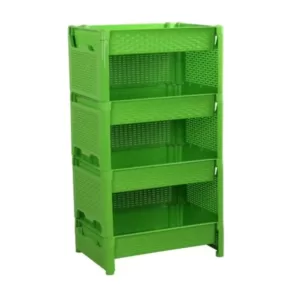 Cane Fence Rack 4 Step-Green