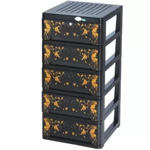 Amass Closet 5 Drawer Gold