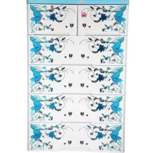 RFL Wardrobe Double 5D KD Deluxe - Blue