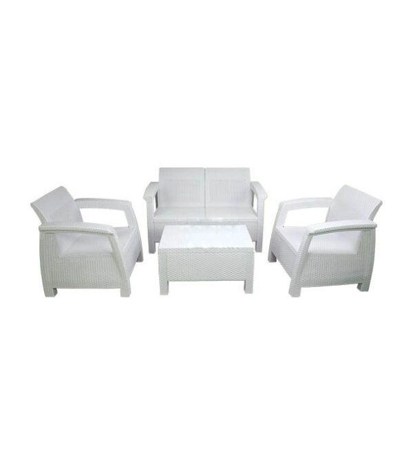 rfl caino sofa set white