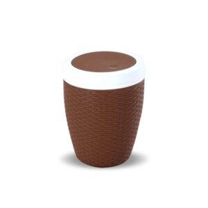 Cane Paper Basket Eagle Brown