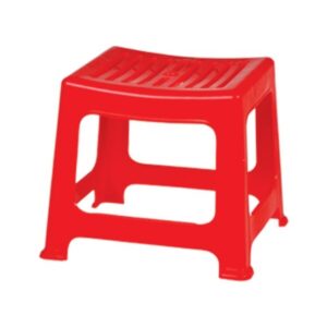 Timber Stool Medium Red