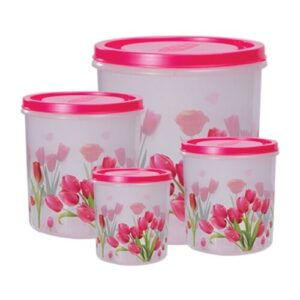 Tulip Container Set  4Pcs Big