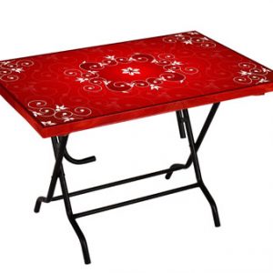 Express Table 6 seated Royal Red