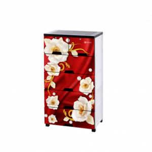 Gold Wardrobe 5 Step HD Red Velvet White Black