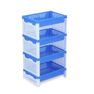 RFL 4 Step Lotus Fence Rack - Two Color Blue