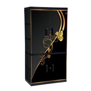 Titanium Almirah Italia – Black